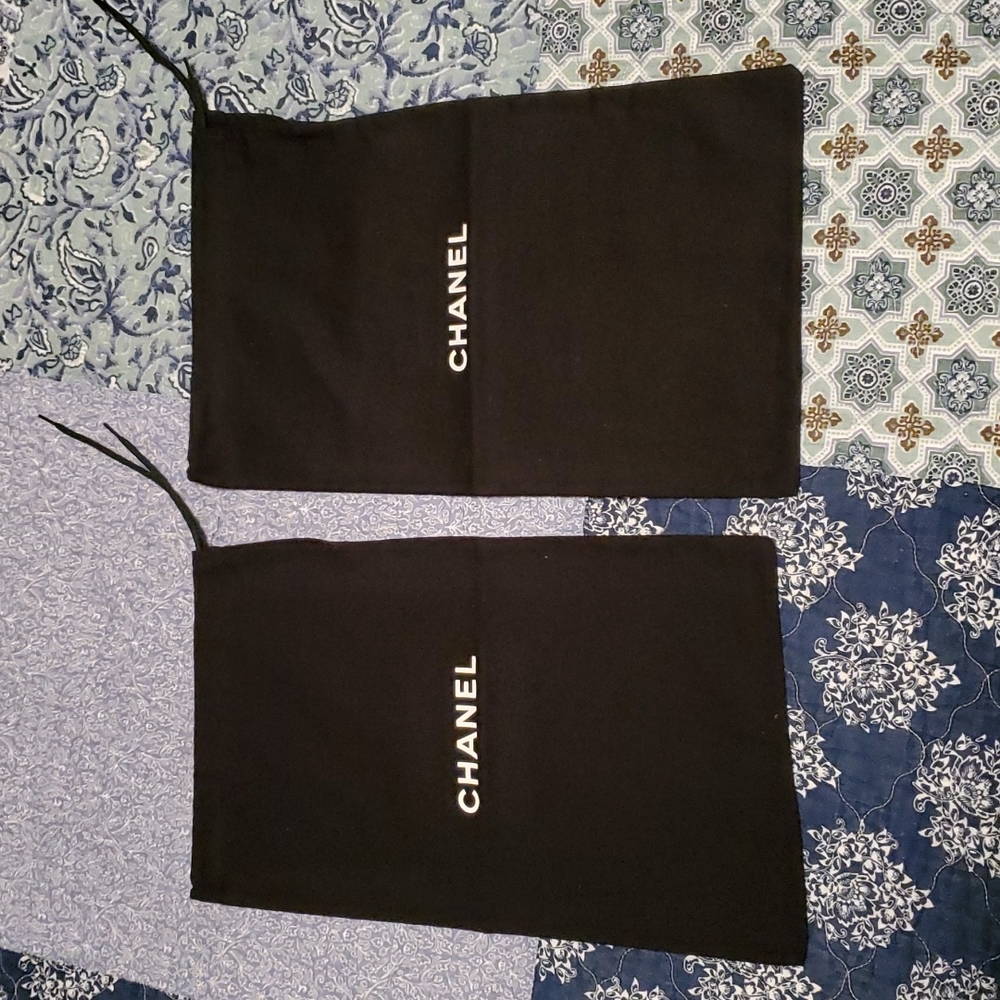 Lot Of Two CHANEL Dust Bags